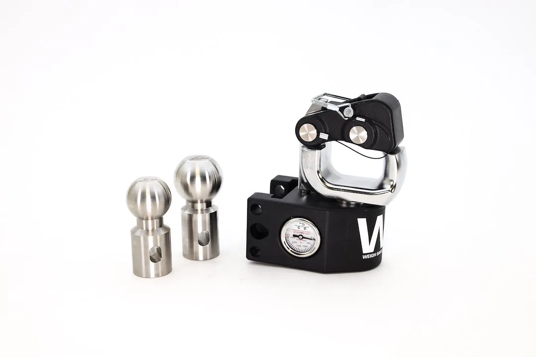 SWS01-PATB – WEIGH SAFE Pintle Hook, Compatible With Existing Steel Weigh Safe Slider Hitch With Built-In Scale With ...